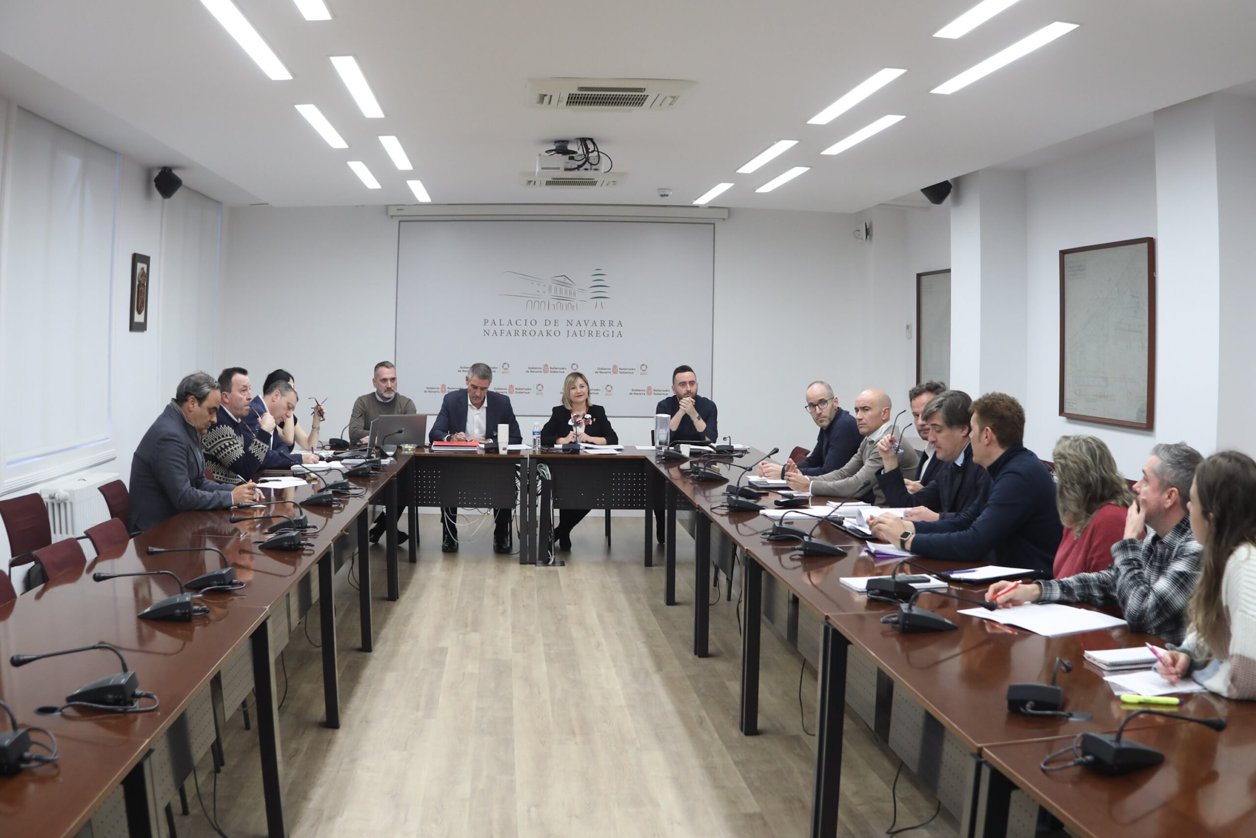 Una imagen de la reunión del Consejo del Juego de Navarra (cedida GN)